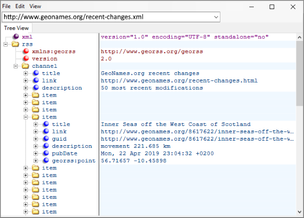 RSS および Atom フィードのコンテンツは通常、チャンネルの下にアイテムのコレクションとしてグループ化されます RSS および Atom フィードのコンテンツは通常、チャンネルの下にアイテムのコレクションとしてグループ化されます